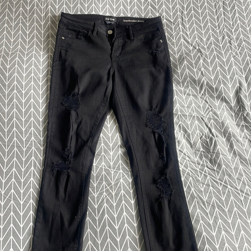 Bebe Distressed Jeans